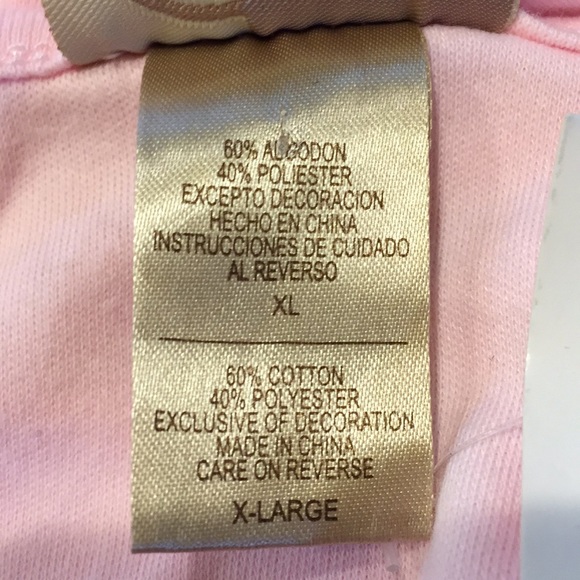 NWT Callan & Co Pink Tee Shirt Breast Cancer Angel Logo XL - Picture 6 of 7